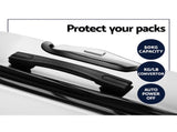Wanderlite 20" 28" Luggage with TSA Lock Spinner Travel Suitcase Carry On Hard Shell Luggage Case LUG-ABS-LINE-2SET-WH