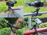 Flexible Mini Octopus Tripod With Ball Head For Slr Cameras Gopro And Cellphones - 30Cmx5Cm PRL-634UP