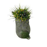 Quirky Frog Planter w Hole Plug 26cm V637-49473FRG