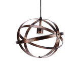 Ball Earth Chandelier Retro American Industry Warm Romantic Stable Firm Wall Lamp for Coffee Shop V1294-YM0715-3119210292111