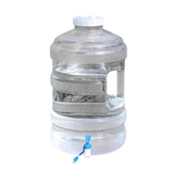 Camping Water Jug 6 Gallons with Faucet Transparent BPA Free Water Storage Container, Outdoor Water V1366-AZ2-W-16590