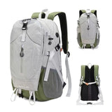 40L Grey Lightweight Outdoor Hiking Backpack with Rain Cover, Multi-Pocket Storage and Gear V888-ELOSUNG55196-2