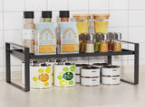 Kitchen Countertop Layered Storage Rack-Black V1161-600440