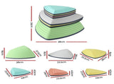 Keezi Kids Stepping Stones 6PCS Balance Stones Indoor Outdoor Toy KBS-6PCS-CLF