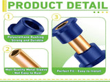 Club Car DS Bushings and Sleeve Kit, Polyurethane Kit Fits for Front Upper A Arm Suspension 1992-up V1259-DP01-A-5468