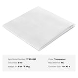 Greenhouse Plastic Sheeting 10 x 40 ft 6Mil Clear Polyethylene Film V952-TMWSM1040YCT9JGE8V0