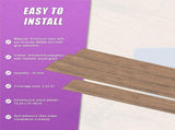 Vinyl Floor Tiles Self Adhesive Flooring Smoked Eucalyptus Wood Grain 16 Pack 2.3SQM V63-840001