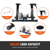 Bike Trainer Stand, Fluid Stationary Bike Stand for 26"-29" Wheels, Noise Reduction Fluid Flywheel, V952-XLJLTPTDJBD0F1RZUV0
