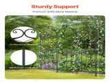 4 Packs Metal Garden Trellis for Climbing Plant Support 71x20 in Rustproof V952-HPJHX6JTH71WWTFZ4V0