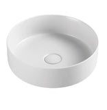 2023 Matte Black matte white matte Pink Green Gold Copper Round 360 mm Dia top counter basin V549-360MB