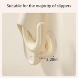 1 Pcs Bathroom Slipper Rack, Wall-Mounted No Drilling Slipper Organizer, Space-Saving Slipper V1370-AZ4-25442