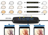 Dimmable Led Ring Lamp With Phone Tripod Stand PRL-4589100AYS