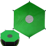 Trampoline Shade Cover, 10FT Sunscreen & Rainproof Anti-UV Trampolines Sunshade Accessories for V1192-AZ-W-33793