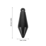 Black Rubber Boat Anchor Buoy for Docking with High Visibility and Durable Design V1370-AZ4-20227