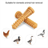50PCS Chicken Plucker Fingers, Poultry Plucking Rubber Hair Removal Finger for Chicken Duck Quail V1369-AZ3-W-11297