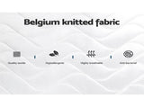Giselle Bedding 13cm Mattress Tight Top King Single MATTRESS-13D-KS