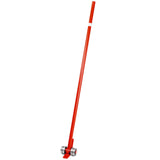 Prylever Bar 3T Capacity Steel Pry Lever Bar Heavy Duty with Wheels Prylever with 1.8 m Length V952-QG3T1.8M000000001V0