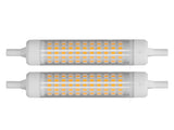 2Pcs R7S LED Light Bulb 118mm Dimmable 15W 154 LEDs Double Ended Floodlight for Home Night V1294-YM0626-3119220175112