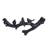 Decorative Hook Black Bird Branch Shape Three Dimensional Wall Mounted Home Decoration V1294-YM0523-3117210199711
