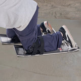 Concrete Knee Boards Stainless Steel, 28'' x 8'' Sliders, Knee Boards For, V952-HNTXGBBXGHBDO21DGV0