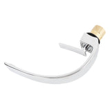 G1/2 Curve Design Faucet Basin Hot Cold Water Mixer Tap Single Handle Sink Faucet with Hose V1294-YM0901-3112200147611