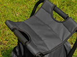 Portable Cooler Stool Multi-Function Folding Fishing Chair - Black V1308-DSZKI-898-3