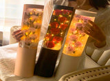 Soap Rose Flower Bouquet Box Artificial Rose Flowers Rose Petal Bouquet Tube Valentine's Day V1294-YM0714-10332764