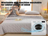 39.37x59.06In Thin Quilt, Lightweight Portable, Cooling Quilt for Bed Office Travel Car V1369-AZ3-W-10359