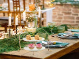 Elegant Double Layer Cake Stand for Weddings, Parties, and Special Celebrations V1370-AZ4-20092