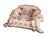 Boho Style Sofa Blank Tablecloth, Super Soft Breathable Geomric Pattern Throw for Couch Recliner V1370-AZ4-09132
