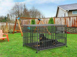 Heavy Duty Dog Cage with Lock & Bottom Tray V767-XPET686-L-G2