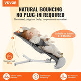 VEVOR Baby Bouncer Folding Bouncer Seat Chair for Babies with 2 Reclining Angles V952-YEYYQZCKDJWWODJ6WV0