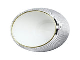 Ball Ice Bucket Plastic Beverage Tub Mirror Party Decor Bucket for Wine Cold Drinks Milky White Gold V1294-YM0710-3118230272711