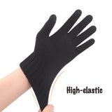 Women's Touchscreen Gloves Warm Full Fingers Fleece Lined Knit Gloves Anti Slip Elastic Cuff V1192-AZ-W-25848