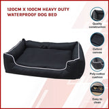 120cm x 100cm Heavy Duty Waterproof Dog Bed V63-784235