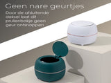 Klein Prullenbak - Designer Trash Can with Lid - Mini Prullenbak - Small trash can ideal for the V1188-MS-313-0660