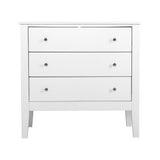 Artiss 3 Chest of Drawers - BRITTANY White FURNI-P-LBOY-3D-WH-AB