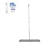 VEVOR 10x48in Lawn Leveling Rake 83.9 in Adjustable Handle for Yard Golf Court V952-CPPZPEKCGK10M9OTKV0