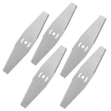 Metal String Trimmer Blades,5 Pcs Weed Wacker Replacement Heads with Center Hole,Sharp Steel Cutter V1369-AZ3-W-14695