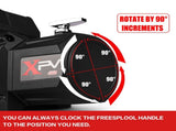 X-BULL 14500LBS Electric Winch 12V synthetic rope with Recovery Tracks Gen3.0 Red V211-AUEB-AXEW016RT006