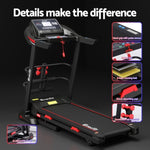 Everfit Treadmill Electric Home Gym Fitness Exercise Machine w/ Sit Up Bar 450mm TMILL-450-M354-SUB