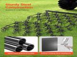 Drag Harrow, 1.2x1.2 m Durable Chain Harrow with 69 Sharp Teeth, Suitable ATV UTV Tractor, Ideal V952-LP44FTDPK0002OK0ZV0
