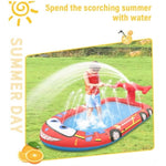 Inflatable Sprinkler Pool for Kids - Fire Engine V213-ISP02-A-FIR