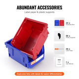 VEVOR Plastic Storage Bin, , Hanging Stackable Storage Organizer Bin, V952-DDWLX24J0000UOOGSV0