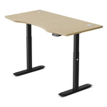 LSG Pacer M5 with Dual Motor Automatic Standing Desk 150cm in Oak/Black and Cable Management V420-LGTM-PACERM5-C