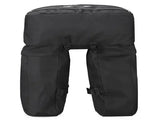 60 L Bicycle Pannier Bag, Water-Resistant Bike Rear Rack Bag with 7 Compartments and Rain Cover for V1189-LC-HW-00250