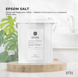 Orku 1.3Kg Epsom Salt Tub - USP Grade Magnesium Sulfate Body Bath Salts V238-SUPDZ-33006182596688