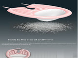 PinkHairWashingBasinWaterproofRingDrainBasket V1221-PINK-WATERPROOFRING-DRAINAGEBAG