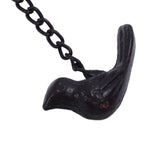 Birds Rain Chain Iron Effective Drainage Crisp Sound Birds On Cups Rain Chain for Downspout Gutters V1294-YM0901-3111240131411