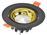 LED Downlight Aluminum Adjustable Angle Dustproof Ceiling Embedded Spotlight for Living Room Bedroom V1294-YM0715-3119210294811